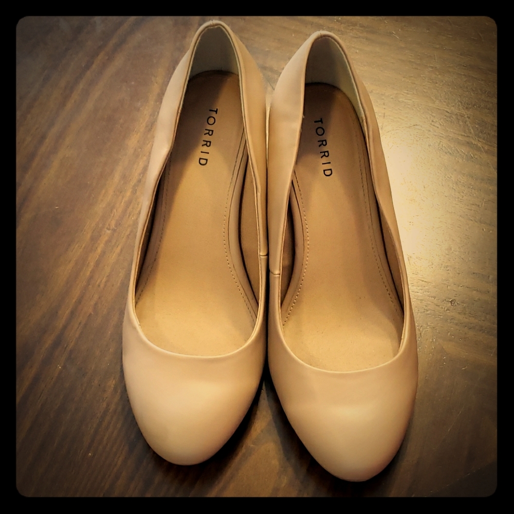 Torrid Nude Pumps
